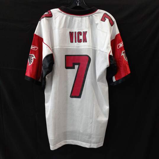 Buy the NFL Atlanta Falcons 7 Michael Vick Football Jersey Size Large