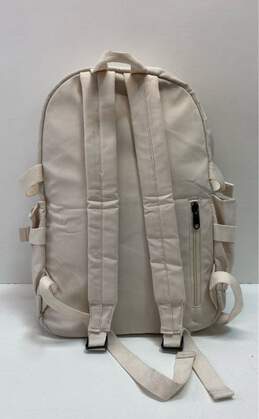 Leisure Beige Nylon Backpack Bag alternative image