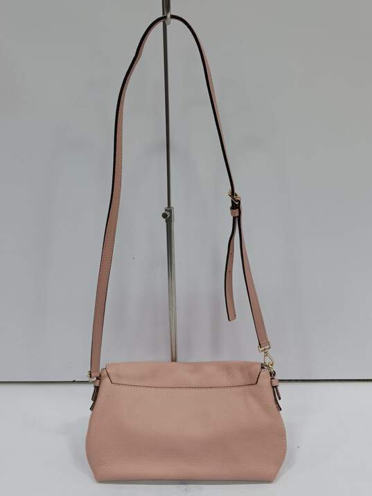 Kate Spade Pink Leather Crossbody Purse image number 2