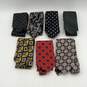 Bundle Of 7 Mixed Mens Multicolor Printed Adjustable Designer Necktie image number 1