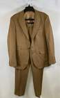 Jack Martin Mens Tan Long Sleeve Single Breasted 2 Piece Suit Pants Size 44 image number 1