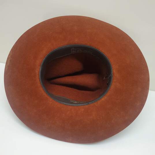 Bailey New West Brown Felt Cowboy Hat 23 In image number 5