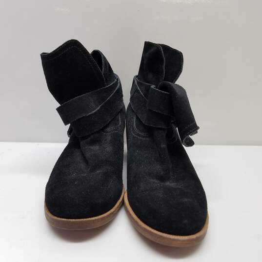 UGG Elora Black Suede Boots Black Size 7 image number 3