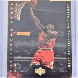 1996-97 Michael Jordan Collector's Choice A Cut Above #CA10 Chicago Bulls alternative image