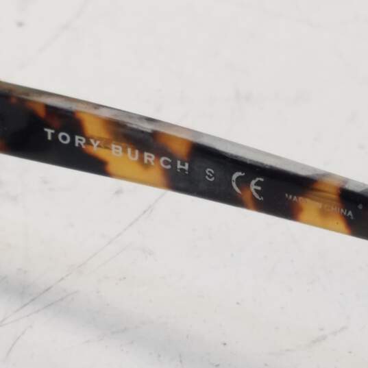 Tory Burch L.Tortoise Rectangle Eyeglasses Rx image number 4