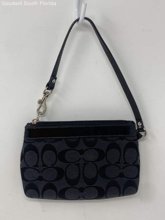 Coach Womens Black Gray Purse image number 2