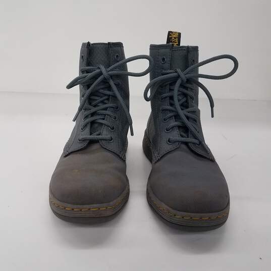 Ongewapend petticoat Continu Buy the Dr. Martens Newton Grey Boots Women's Size 7M | GoodwillFinds