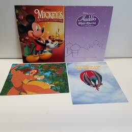 Exclusive Disney Store Set of 4 Movie Lithograph Sets