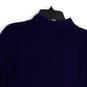 NWT Womens Blue Embellished 3/4 Sleeve Pullover Blouse Top Size M image number 4