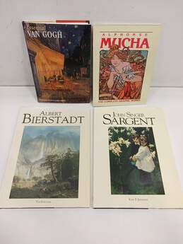 Lot of 4 Assorted Painter's Works Art Books