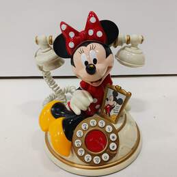 Telemania Minnie Mouse Desk Telephone Untested