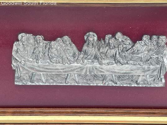 Small The Last Supper Framed Decor image number 3