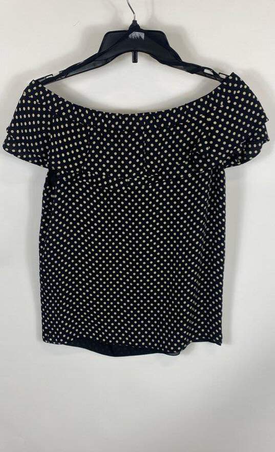 Red Valentino Off-Shoulder Polka Dot Blouse - Size S image number 4