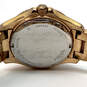 Designer Fossil Retro Traveler Rose AM4454 Gold-Tone Stainless Steel Watch image number 5