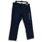 NWT L.L. Bean Mens Blue Denim 5-Pocket Design Straight Leg Jeans Size 38X29 image number 2
