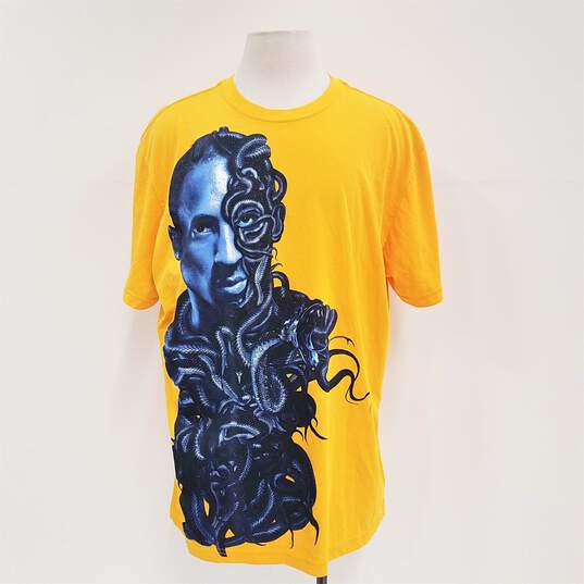 Nike Kobe Bryant Black Mamba Yellow T-shirt