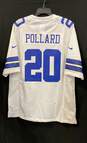 Nike NFL Cowboys Tony Pollard #20 White Jersey - Size Large image number 2