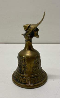 Vintage Brass Bell French Pirate replica