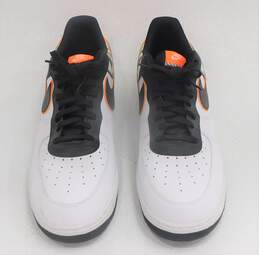 Nike Air Force 1'07 LV8 Low White Black Orange 823511-104 Mens Size 8