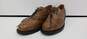 Allen Edmond Men's Brown Leather Dress shoe Size 39 image number 1