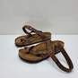 Birkenstock Brown Suede Leather Slip-On Sandal Adults Size L6 M4 image number 2