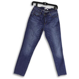 Earl Jean Blue Jeans Size 8 Womens Straight Medium Wash Blue Denim 