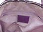 Coach Purple & Tan Signature Stripe Tote Bag image number 8