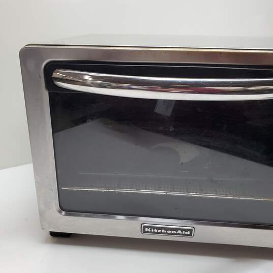 KitchenAid 12" Compact Counter Stainless Steel Toaster Oven (Untested) image number 6