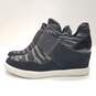 DKNY Cosmos Slip On Wedge Sneakers Black 6.5 image number 1