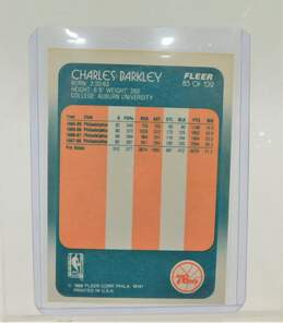 1988-89 Charles Barkley Fleer Philadelphia 76ers alternative image