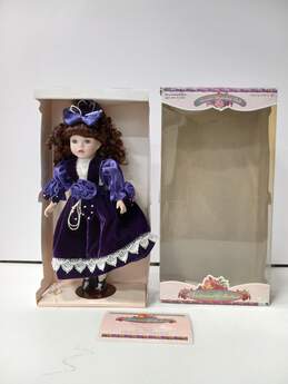 Victorian Collection Genuine Porcelain Doll by Melissa Jane IOB