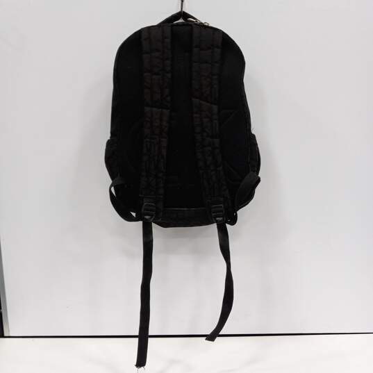 Calvin Klein Black Monogram Pattern Backpack image number 2