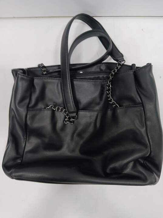 Vera Wang Black Tote Purse image number 2