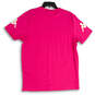 NWT Womens Pink Graphic Crew Neck Short Sleeve Pullover T-Shirt Size XL image number 2