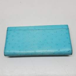 Kate Spade Turquoise Leather Wallet alternative image
