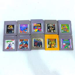10ct Nintendo Game Boy Game Lot