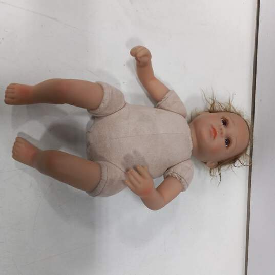 Kaydora Brown Haired Brown Eyed Realistic Baby Doll image number 1