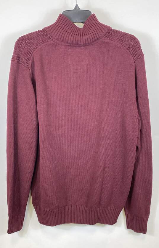 NWT Original Weatherproof Vintage Mens The Holiday Burgundy Pullover Sweater M image number 2