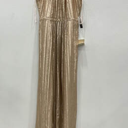 NWT Womens Rose Gold Sleeveless Sequin Regular Fit Maxi Dress Size 10 alternative image