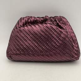 NWT Anthropologie Womens Clutch Purse Detachable Strap Inner Pocket Purple