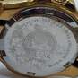 Pulsar 25mm Case Crystal Bezel Gold tone Stainless Steel Lady's Quartz Watch image number 4