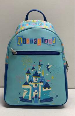 Disney Parks 65 Years Of Magic Castle Print Backpack Bag