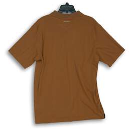 Men's Eddie Bauer Orange Polo Shirt Size TL alternative image