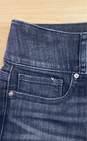 White House Black Market Womens Blue Denim High-Rise Skinny Flare Jeans Size 6 image number 3