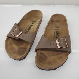 Birkenstock Madrid Brown Slip On Sandals Women's Size 36