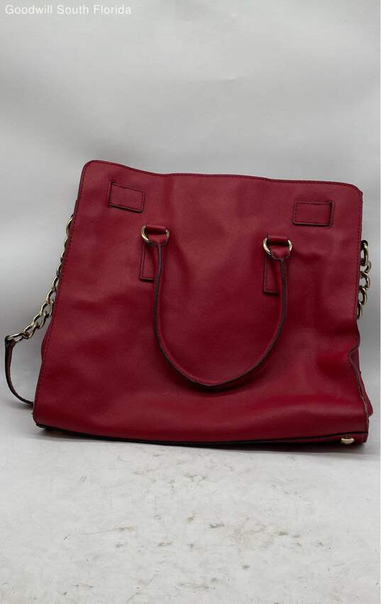 Michael Kors Womens Red Handbag image number 2