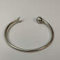 Designer Pandora S925 ALE Sterling Silver Moon Stars Classic Cuff Bracelet image number 3