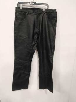 Milwaukee Leather Women's Black Leather Pants Size 36 NWT