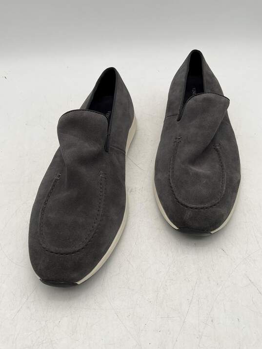 Vince Camuto Grey Suede Slip On Men's Shoes Size 11 image number 2