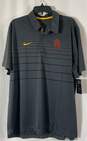 NWT Nike Mens Gray Dri Fit USC Trojans On Field Football Polo Shirt Size X-Large image number 1